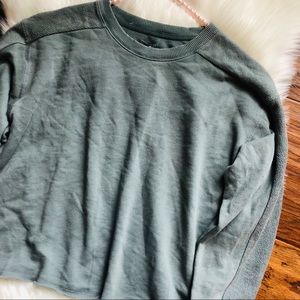 aerie Sweaters - 💕NWT Aerie Forest Green Oversized Crew Sweater aerie Sweaters - 💕NWT Aerie Forest Green Oversized Crew Sweater